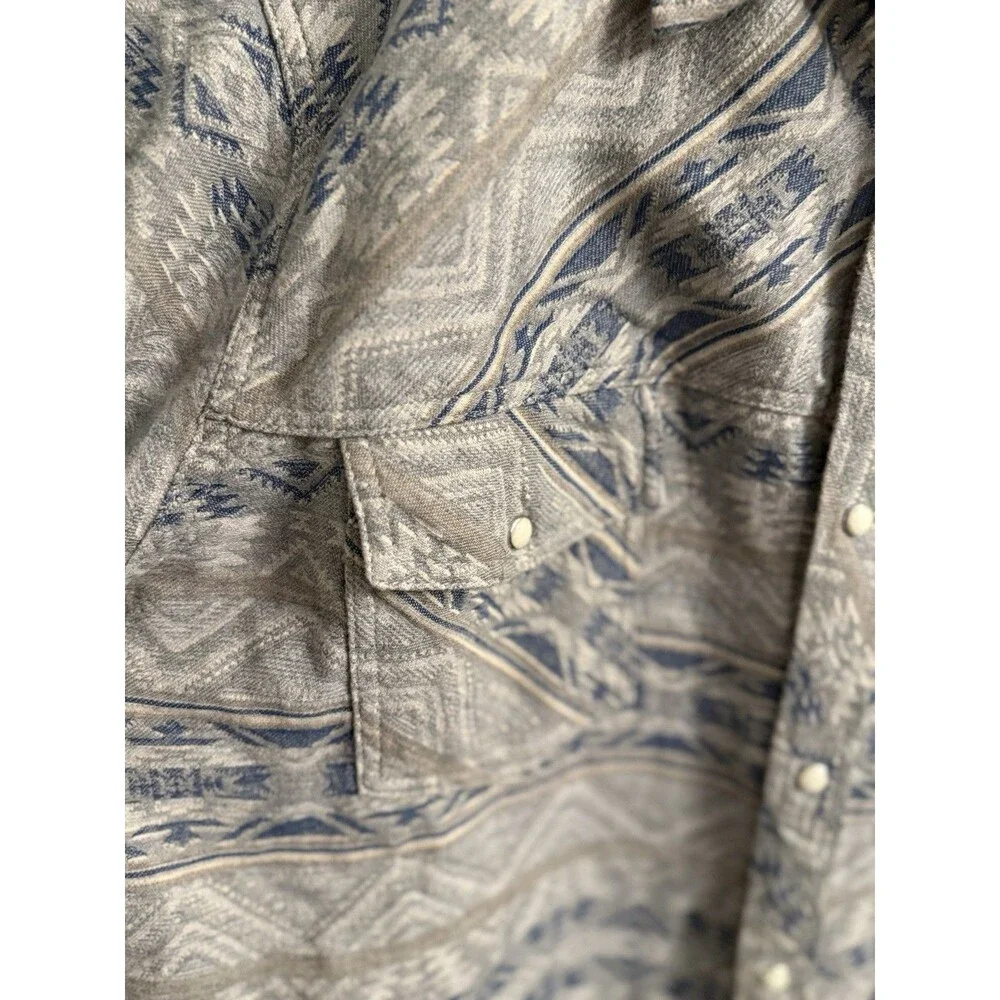 Outback‎ Trading Co Men's Lucas Long Sleeve Performance Shirt Grey XL - Picture 2 of 10